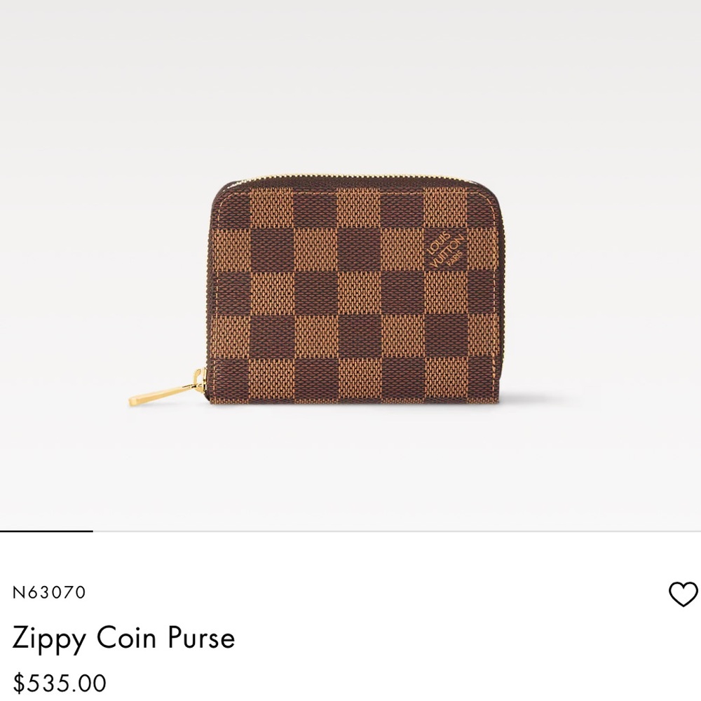 Louis Vuitton Zippy Coin Purse